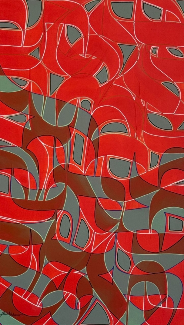 نقاشی انتزاعی و دکوراتیو/نقاشیخط